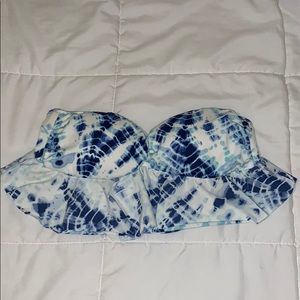 PINK bandera swim top